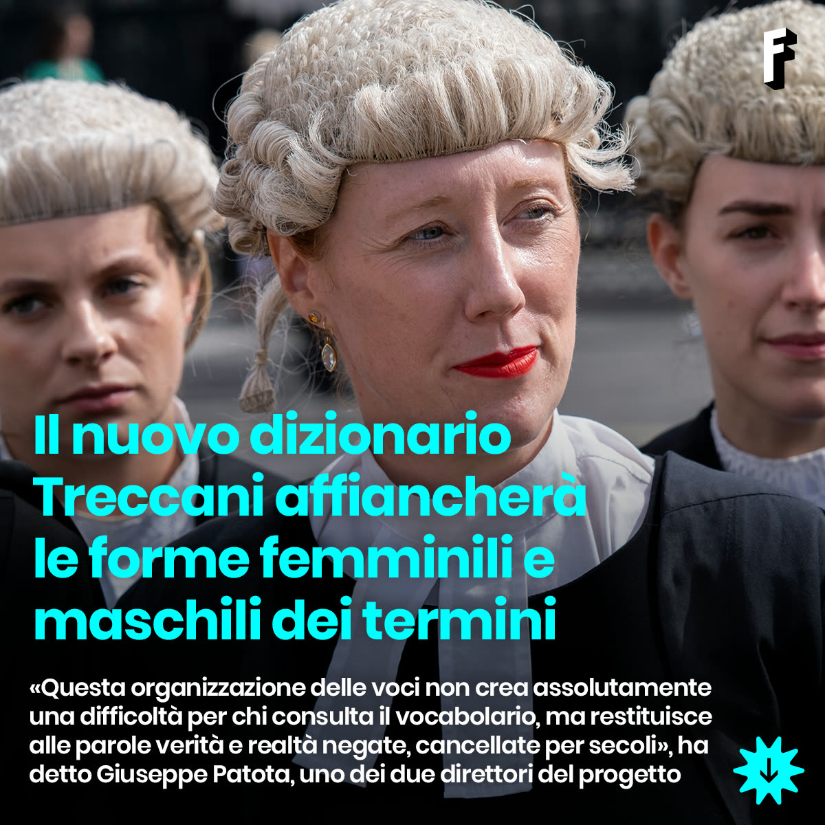 News sulla Treccani femminile, italiano